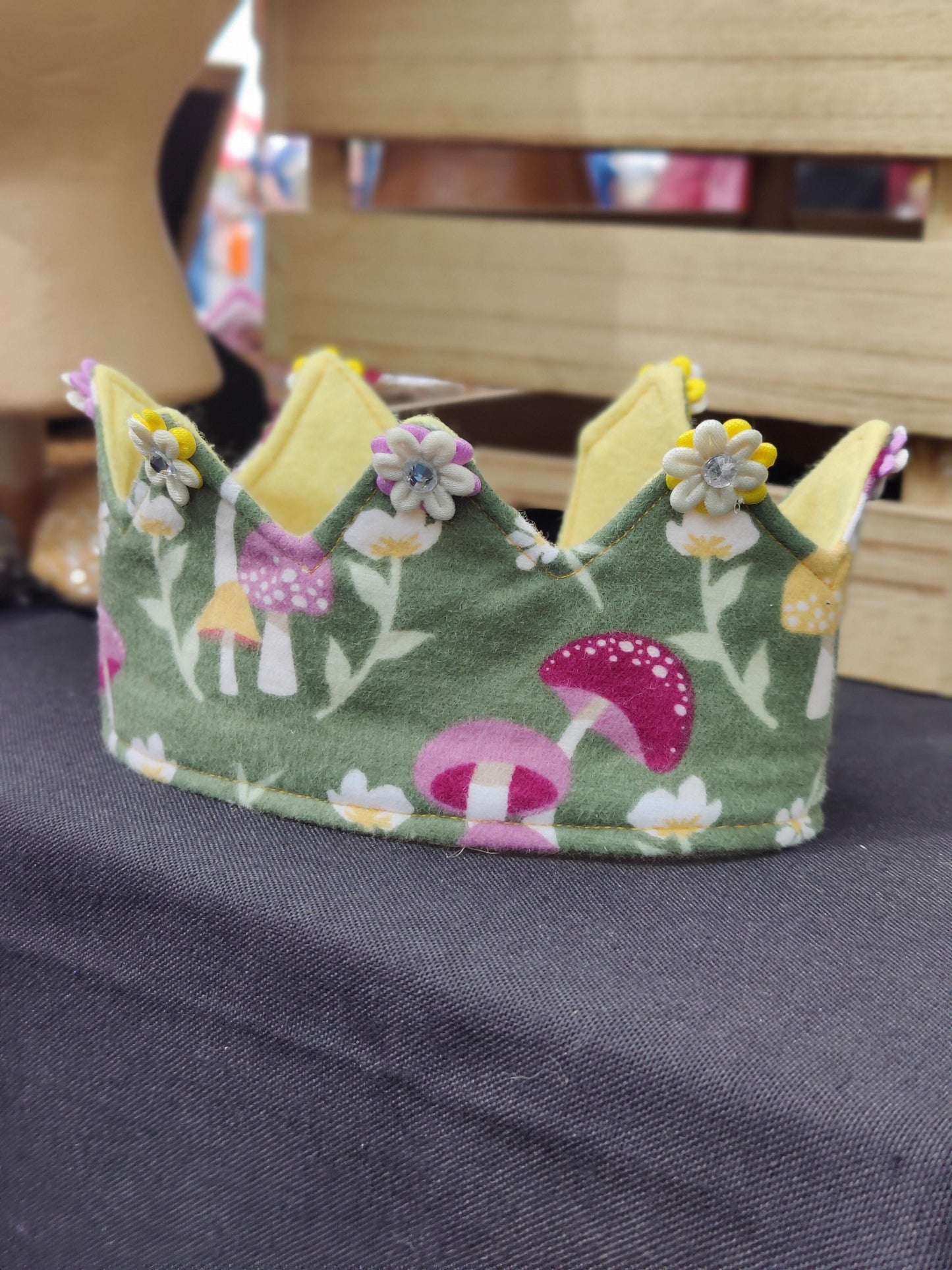 Woodland Fairy Mushroom Crown