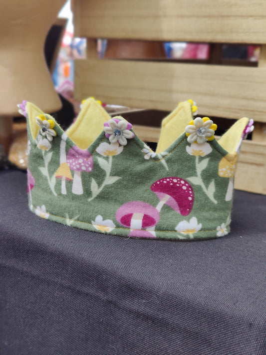 Woodland Fairy Mushroom Crown