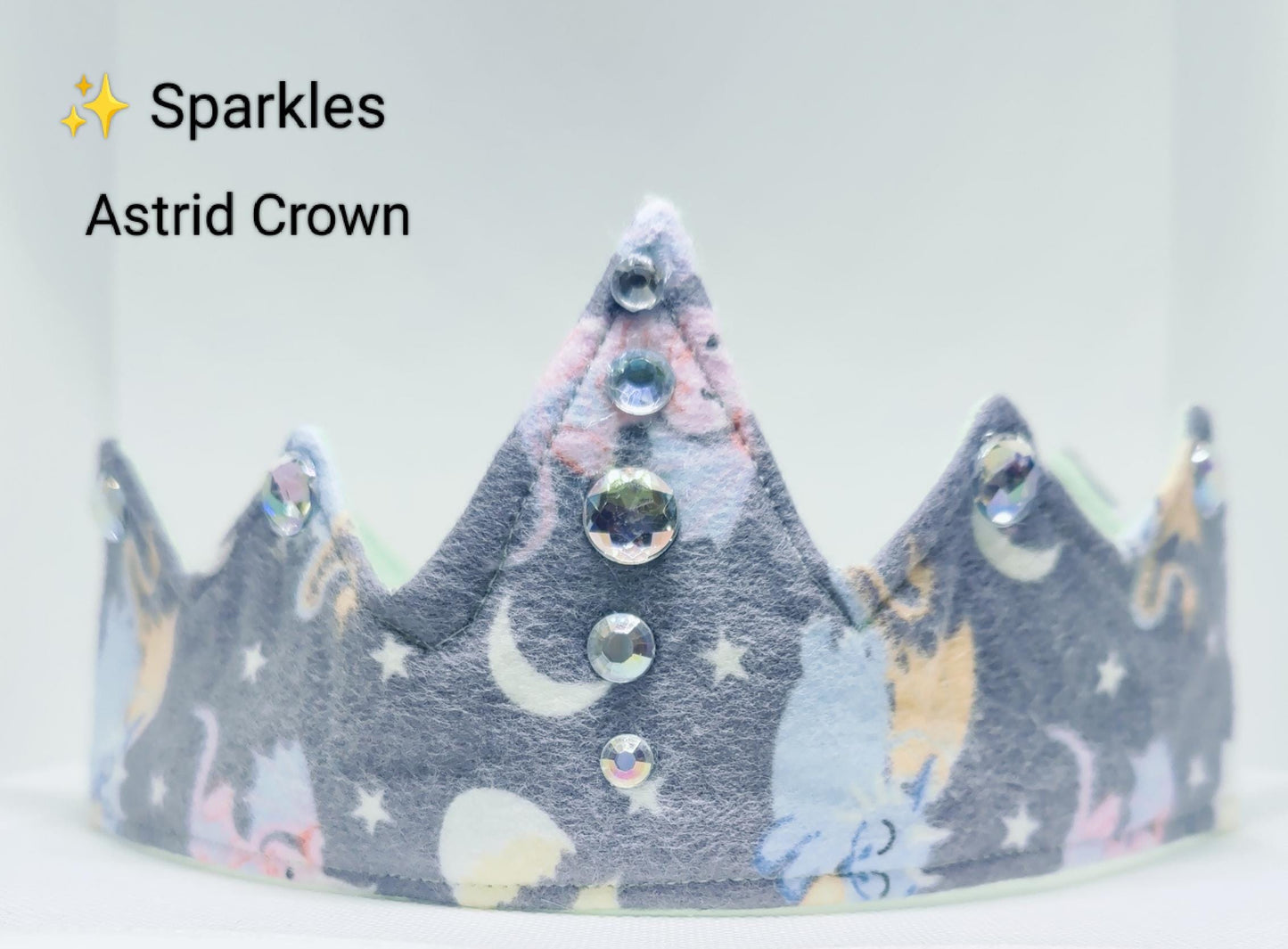 Dragon Dreams Fabric Crown