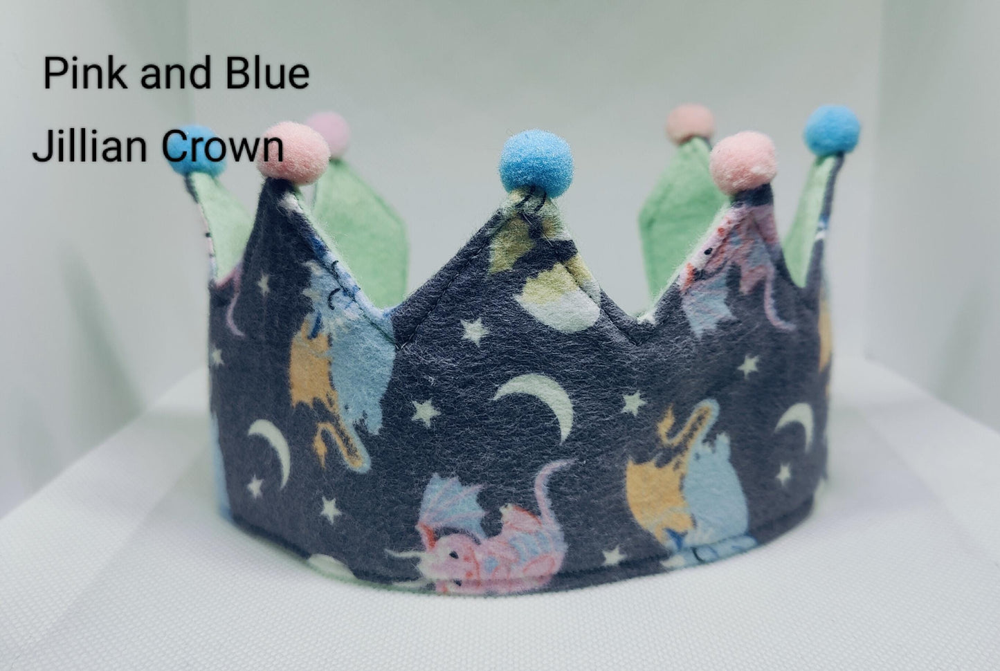 Dragon Dreams Fabric Crown