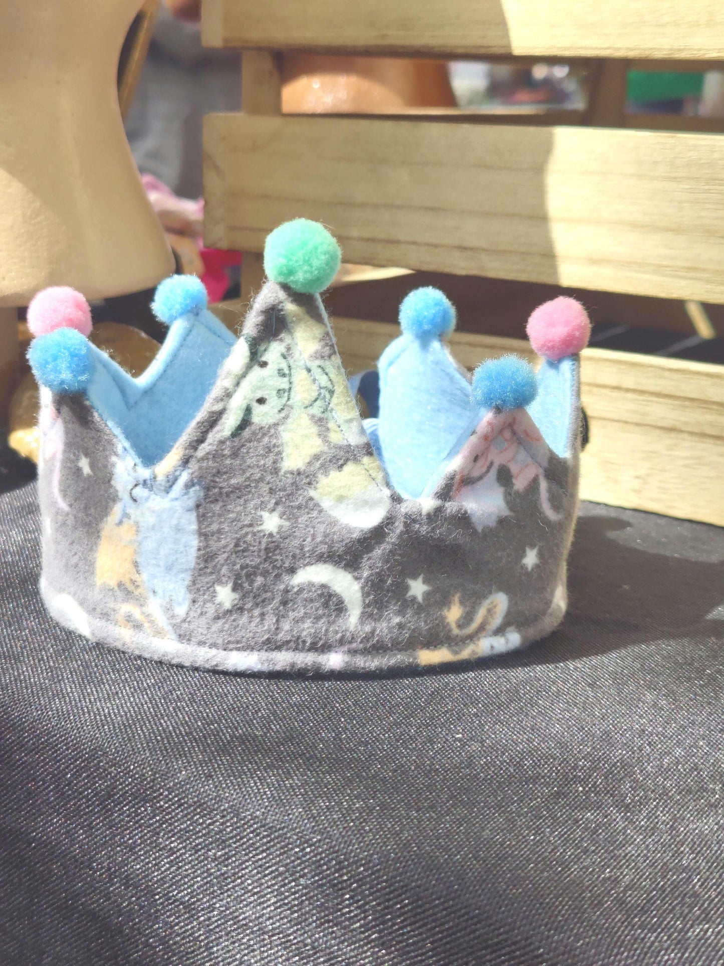 Dragon Dreams Fabric Crown